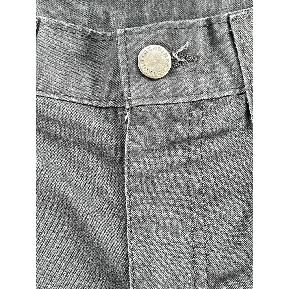 VTG Dickies Men's Black Work Shorts Size 32 Relaxed Fit Skate Workwear - Picture 4 of 7